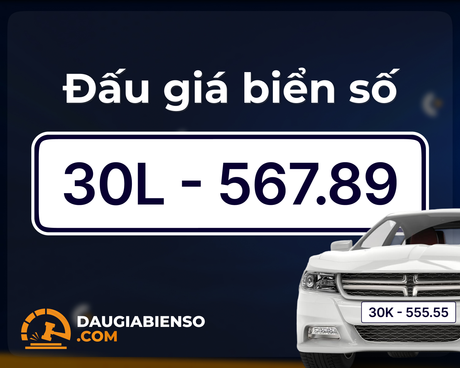 Biển số 30L-567.89 trúng đấu giá 2,795 tỷ đồng tại Hà Nội: Phân tích phong thủy và tiềm năng đầu tư
