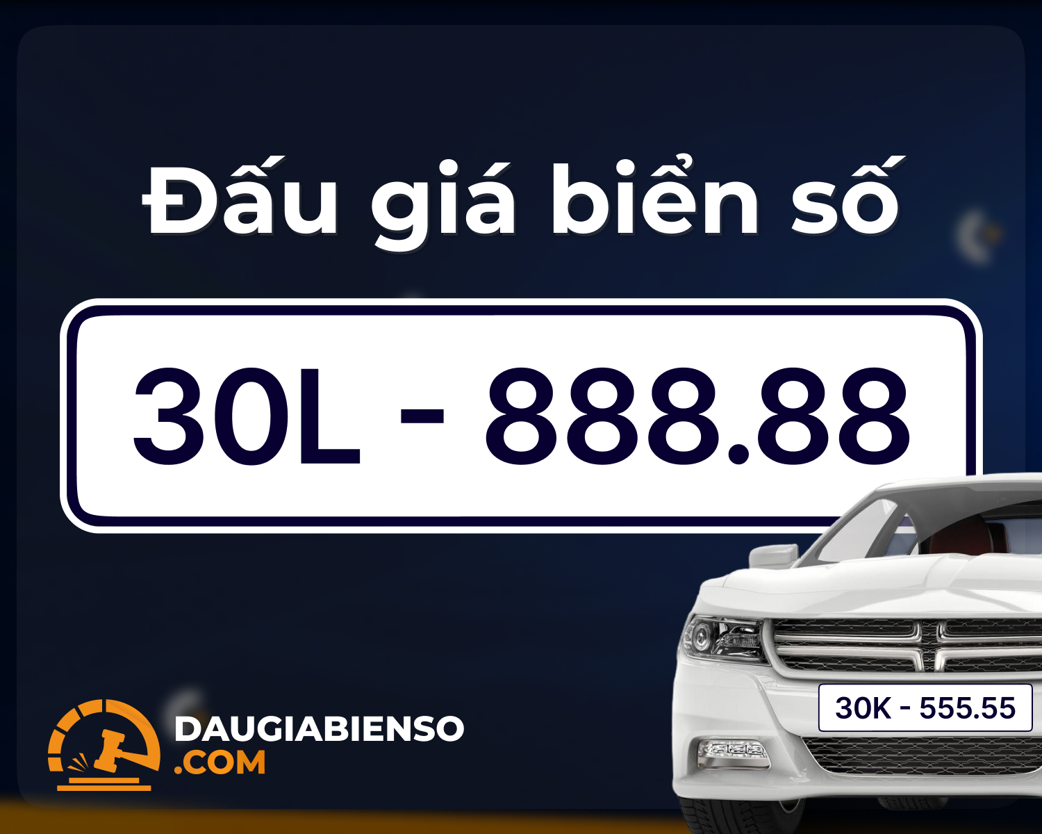 Biển số 30L-888.88 trúng đấu giá 4,185 tỷ đồng tại Hà Nội: Biểu tượng của phát tài và tiềm năng đầu tư bền vững
