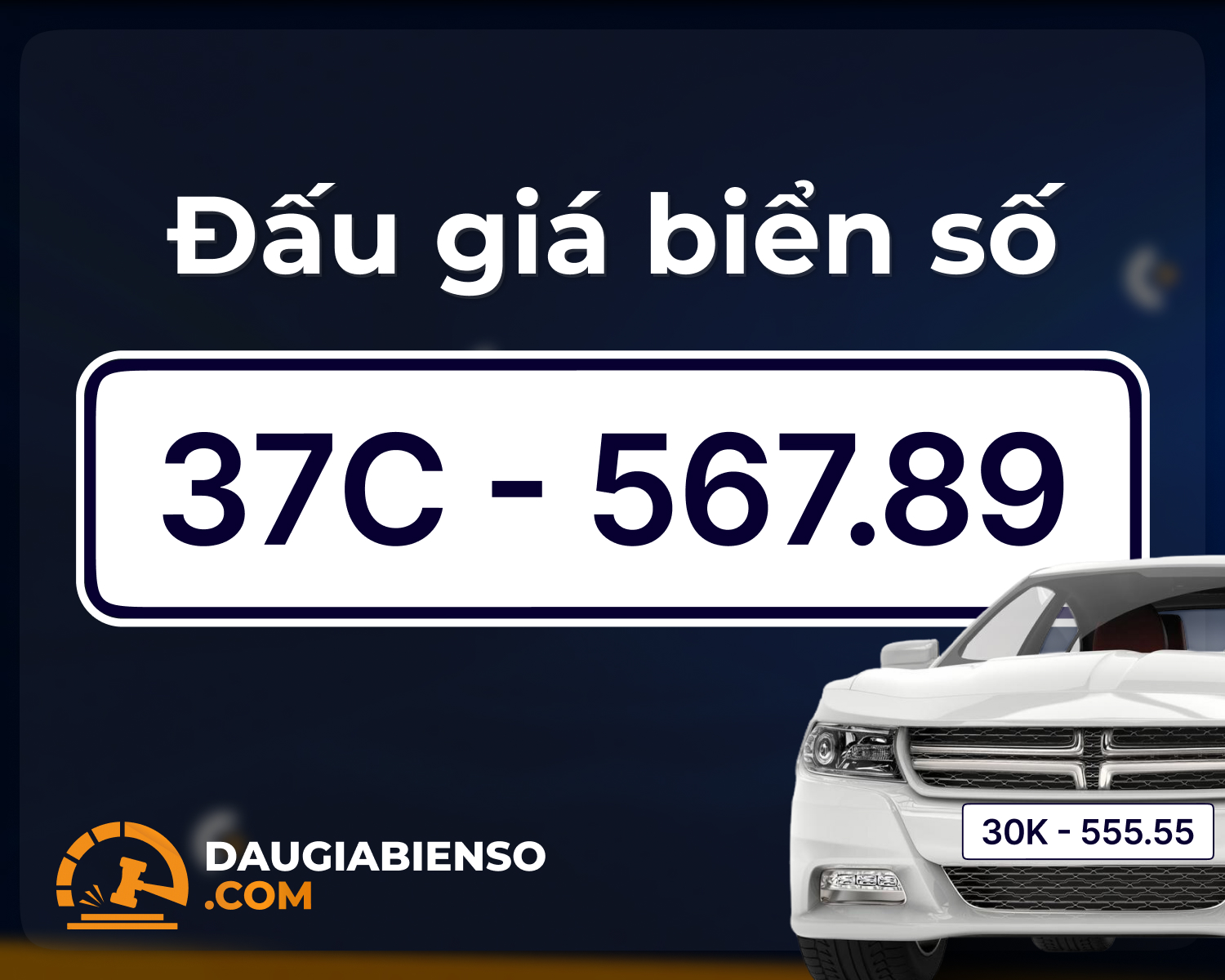 Biển số 37C-567.89 trúng đấu giá 1,38 tỷ đồng tại Nghệ An: Biểu tượng số tiến phong thủy và cơ hội đầu tư dài hạn