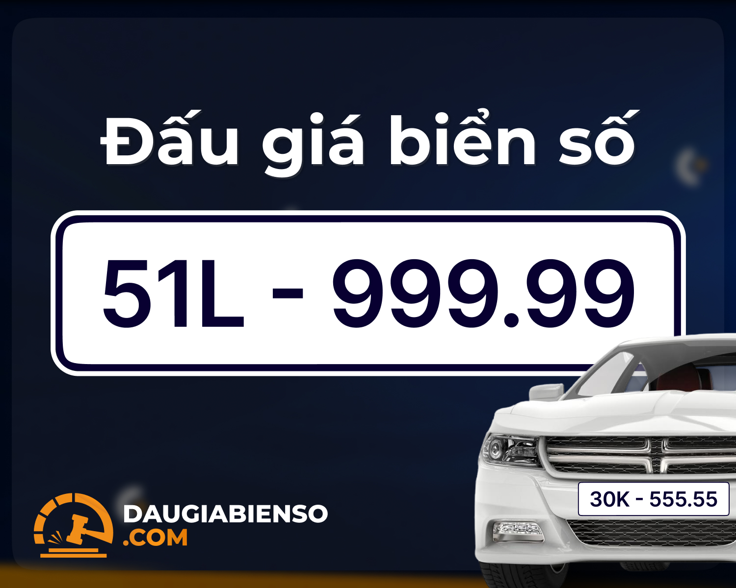 Kết quả đấu giá biển số ngày 11/07/2025: Biển 51L-999.99 tại TP.HCM trúng giá 6,56 tỷ đồng