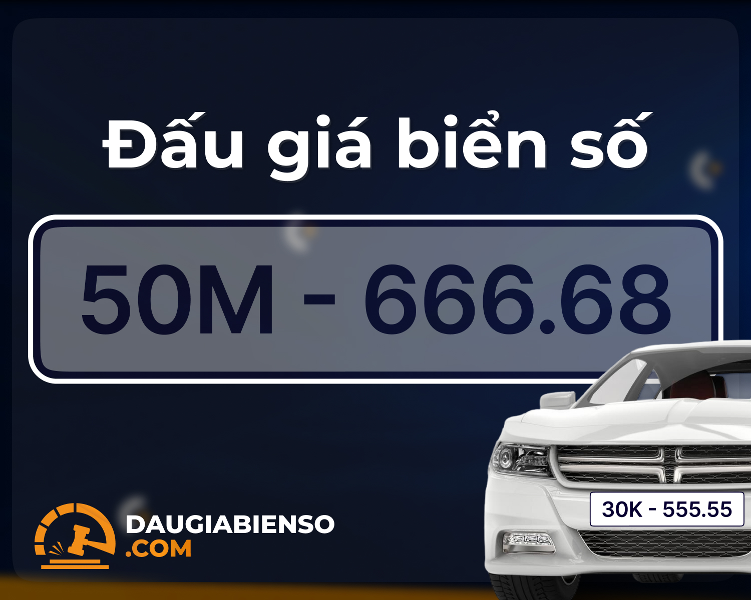 Biển số 51M‑666.68 trúng đấu giá 745 triệu tại TP.HCM: Cặp số “lộc phát ngũ quý” trong đầu tư biển số phong thủy