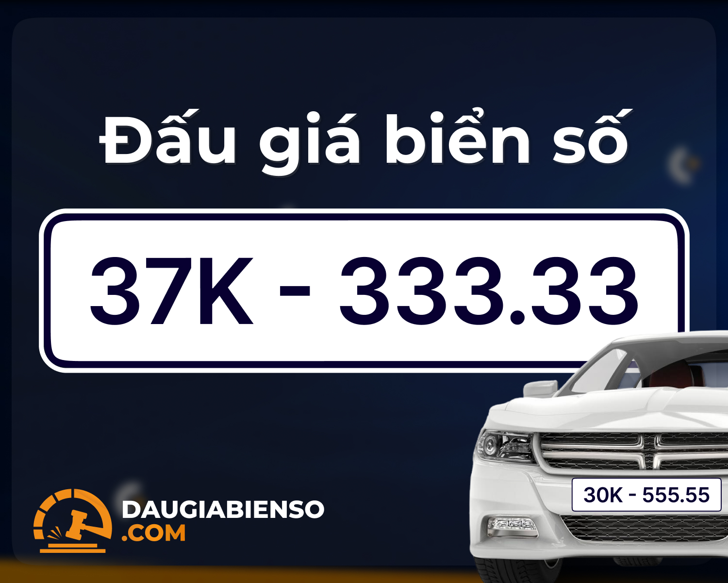 Biển số 37K-333.33 trúng đấu giá 1,9 tỷ tại Nghệ An: Biểu tượng ngũ quý giữa lòng xứ Nghệ