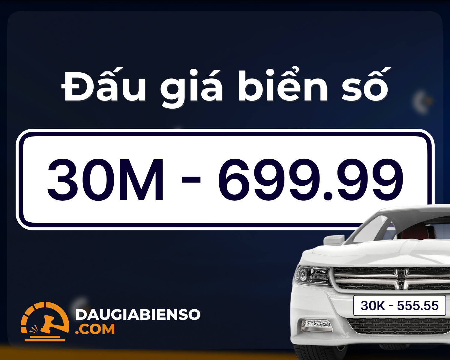 Biển số 30M-699.99 trúng đấu giá 1,73 tỷ tại Hà Nội: Biểu tượng của sự thịnh vượng và đẳng cấp