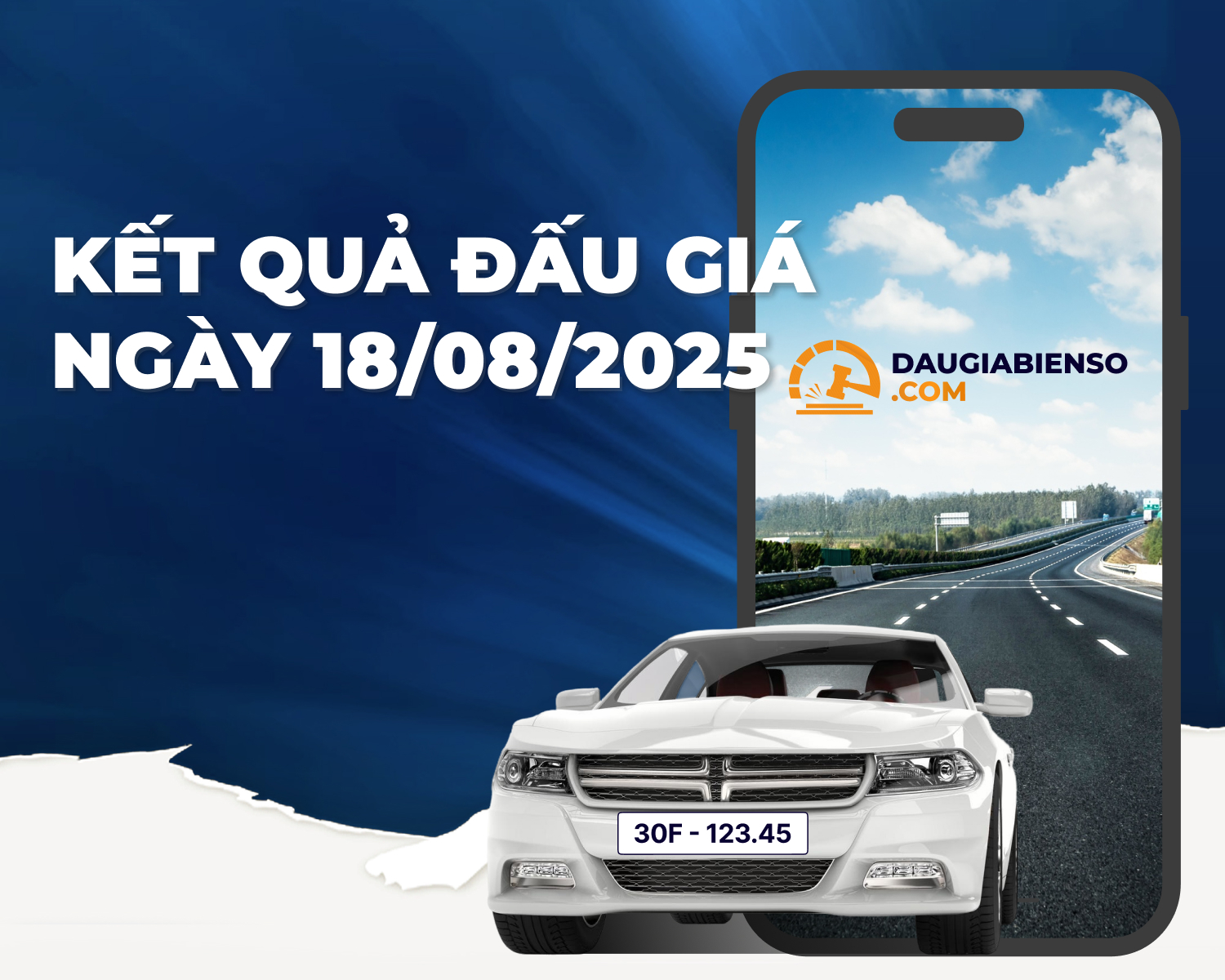Kết quả đấu giá biển số ngày 18/08/2025: Biển ngũ quý 3 tại TP.HCM dẫn đầu với 2,52 tỷ đồng